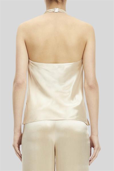 Calvin Klein Kadın Askılı Bluz Bej