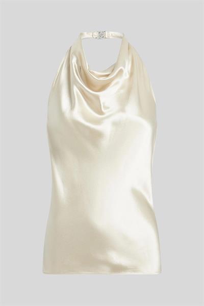 Calvin Klein Kadın Askılı Bluz Bej