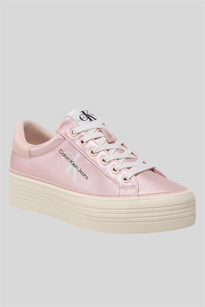 Calvin Klein Kadın Bağcıklı Sneaker Ayakkabı Pembe