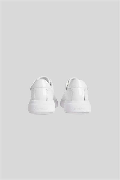 Calvin Klein Kadın Bağcıklı  Sneaker Ayakkabı Beyaz