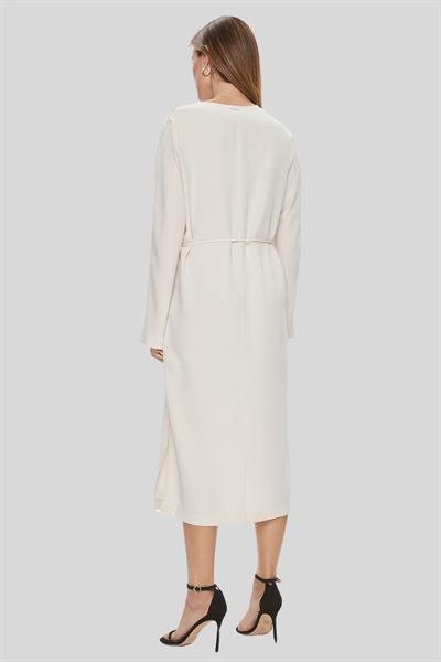 Calvin Klein Kadın Elbise BEIGE