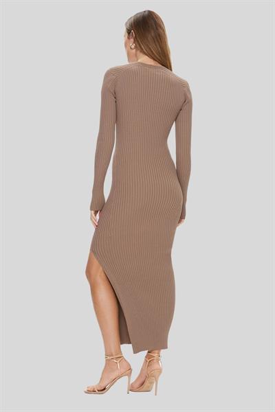 Calvin Klein Kadın Elbise Bej