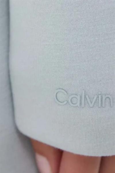 Calvin Klein Kadın Fermuarlı Hırka Gri