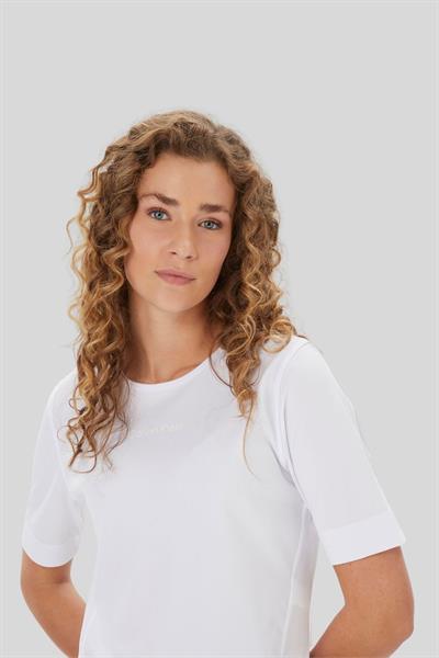 Calvin Klein Kadın Kısa Kollu T-Shirt Beyaz