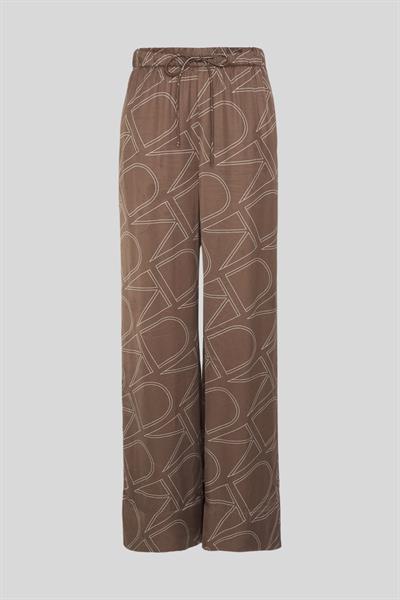 Calvin Klein Kadın Klasik Pantolon Kahverengi