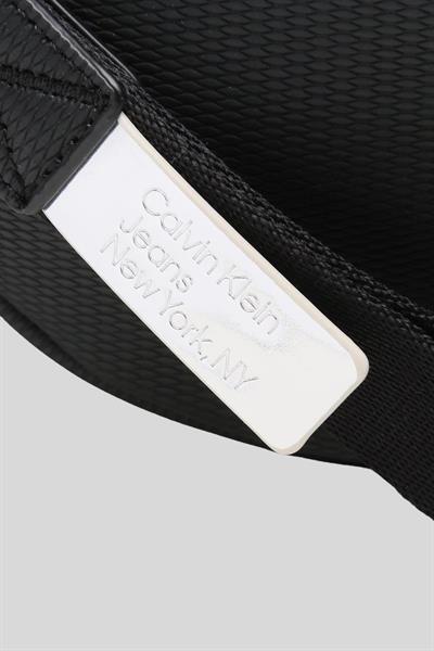 Calvin Klein Kadın Logolu Bel Çantası Siyah