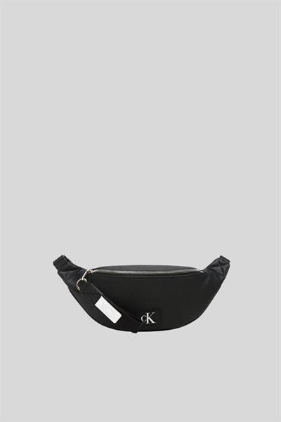 Calvin Klein Kadın Logolu Bel Çantası Siyah