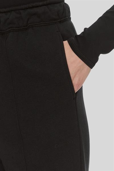 Calvin Klein Kadın Logolu Spor Pantolon Siyah