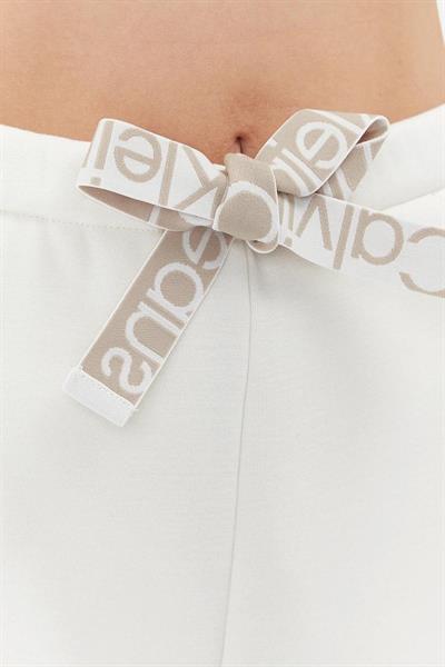 Calvin Klein Kadın Pantolon Beyaz