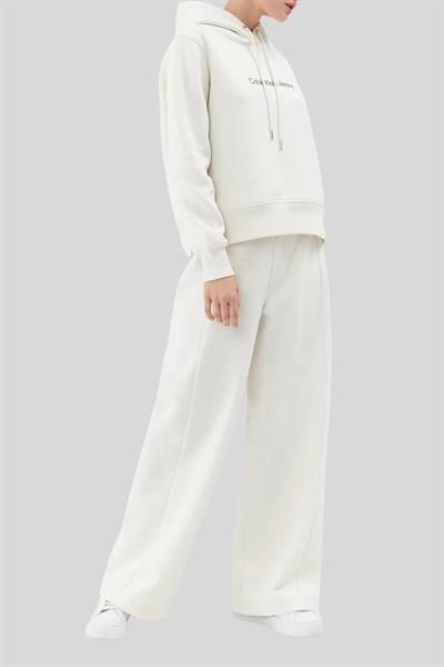 Calvin Klein Kadın Pantolon Beyaz