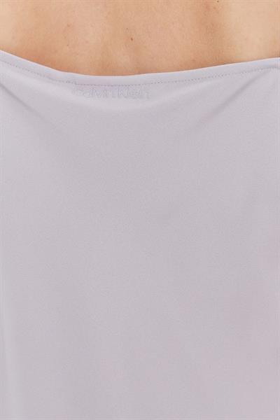 Calvin Klein Kadın Regular Fit Askılı Bluz Mor