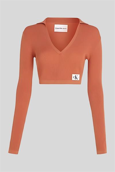 Calvin Klein Kadın Süeter Turuncu