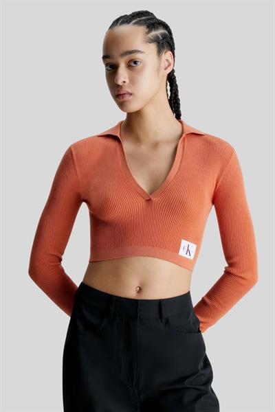 Calvin Klein Kadın Süeter Turuncu