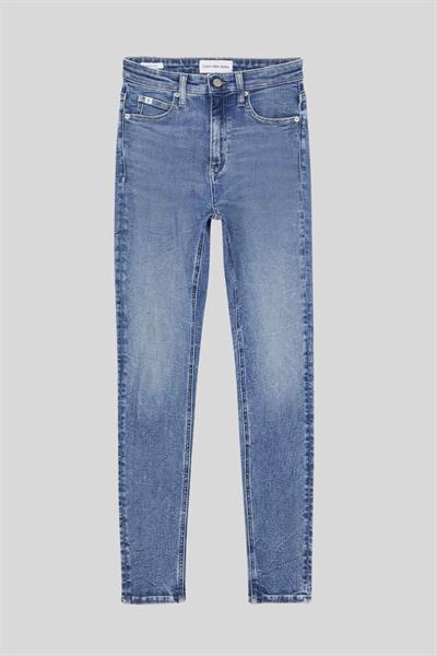 Calvin Klein Kadın Süper Skinny Jean Pantolon Mavi