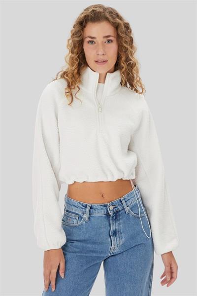 Calvın Klein Kadın Sweatshırt Beyaz