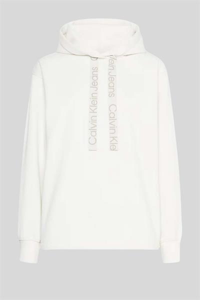 Calvin Klein Kadın Sweatshırt Beyaz