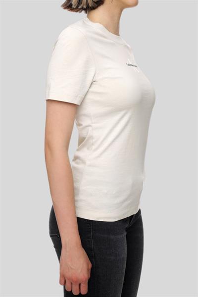 Calvın Klein Kadın T-shırt BEIGE