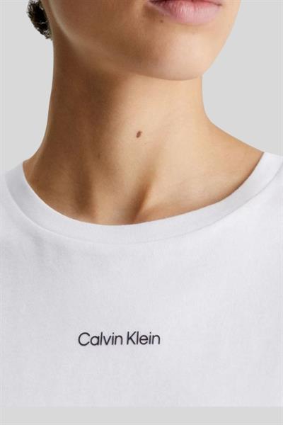 Calvın Klein Kadın T-shırt Beyaz