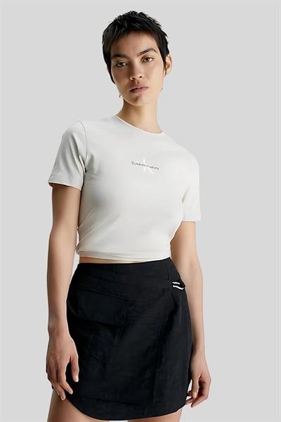 Calvın Klein Kadın T-shırt Beyaz