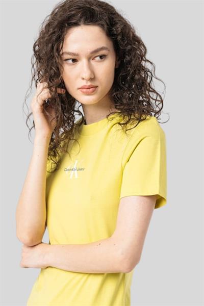 Calvın Klein Kadın T-shırt GOLD