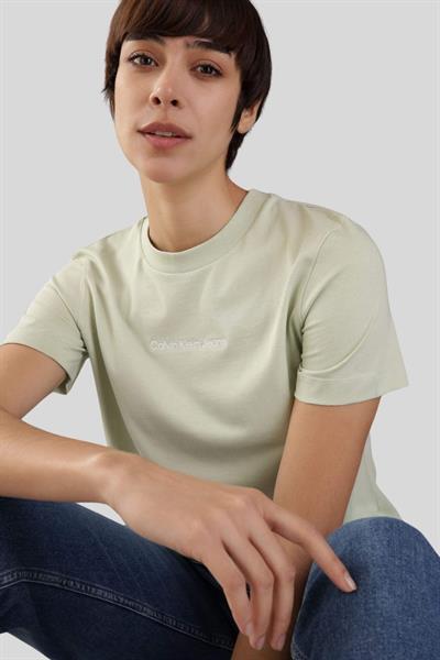 Calvin Klein Kadın T-shırt Yeşil