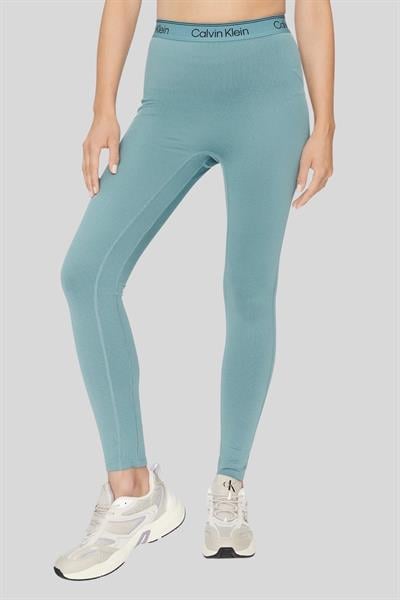 Calvin Klein Kadın Tayt Mavi