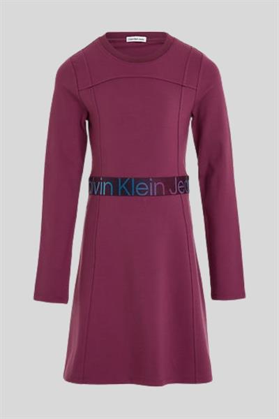 Calvin Klein Kız Çocuk Elbise Mor