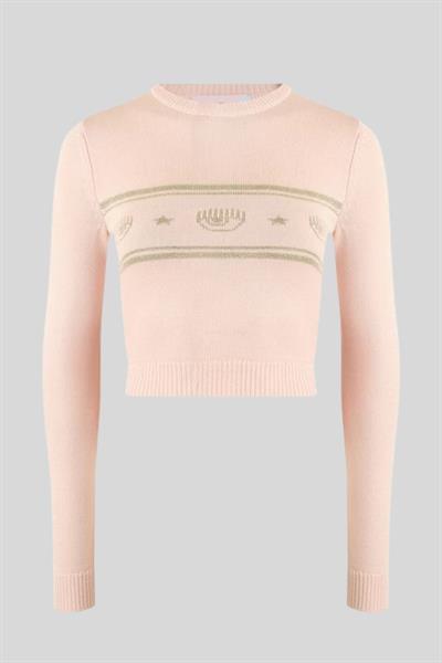 Chıara Ferragni Kadın Kazak Pembe