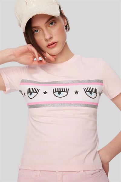 Chıara Ferragni Kadın Tişört Pembe