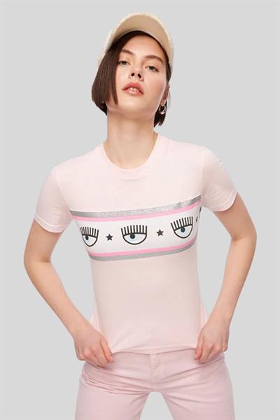 Chıara Ferragni Kadın Tişört Pembe