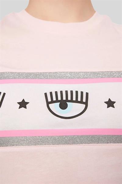 Chıara Ferragni Kadın Tişört Pembe