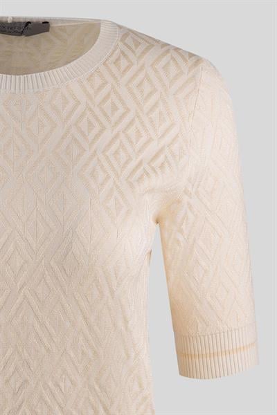 D.Exterior Kadın Tshırt Krem