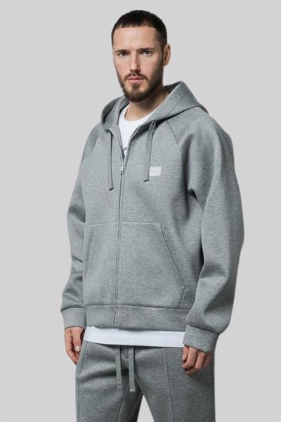 Dolce&Gabbana Erkek Fermuarlı Sweatshirt Gri 0008
