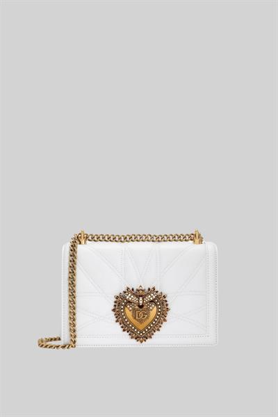 Dolce&Gabbana Kadın Omuz Çanta Beyaz