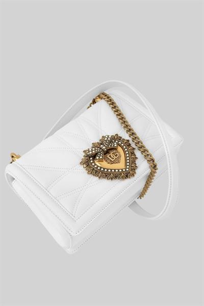 Dolce&Gabbana Kadın Omuz Çanta Beyaz