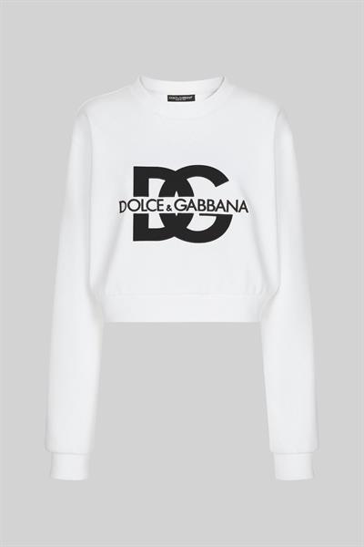 Dolce&Gabbana Kadın Sweatshirt Beyaz 0002