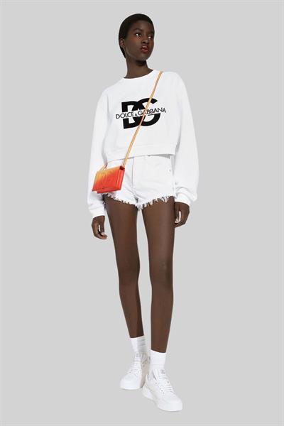 Dolce&Gabbana Kadın Sweatshirt Beyaz 0002