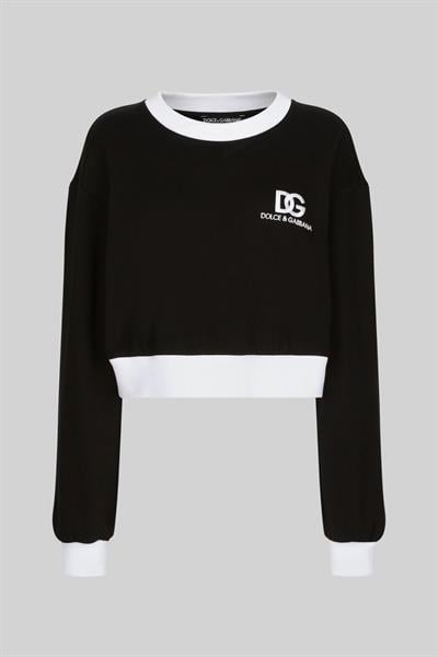 Dolce&Gabbana Kadın Sweatshirt Siyah