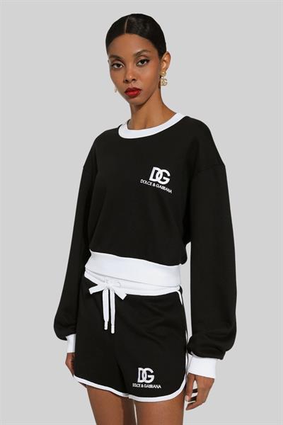 Dolce&Gabbana Kadın Sweatshirt Siyah