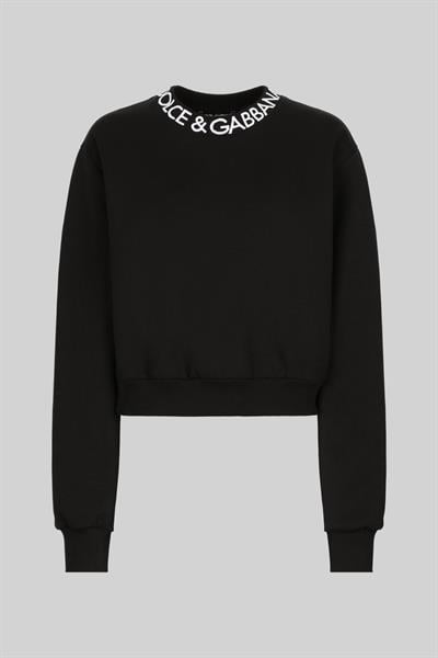 Dolce&Gabbana Kadın Sweatshirt Siyah