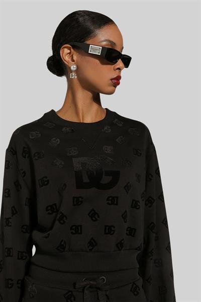 Dolce&Gabbana Kadın Sweatshirt Siyah