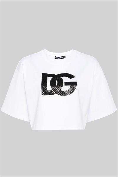 Dolce&Gabbana Kadın T-Shirt Siyah 005