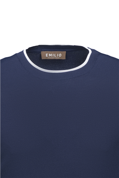 Emilio Bisiklet Yaka Triko