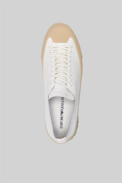 Emporio Armani Erkek Ayakkabı Beyaz