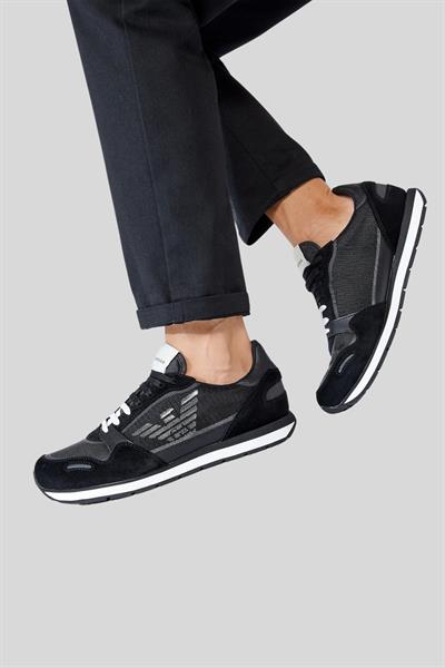 Emporio Armani Erkek Sneaker Siyah