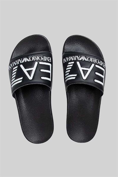 Emporio Armani Erkek Terlik Siyah