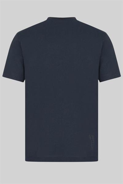 Emporio Armani Fermuarlı T-Shirt Lacivert