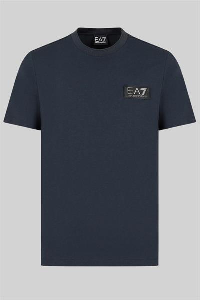 Emporio Armani Fermuarlı T-Shirt Lacivert