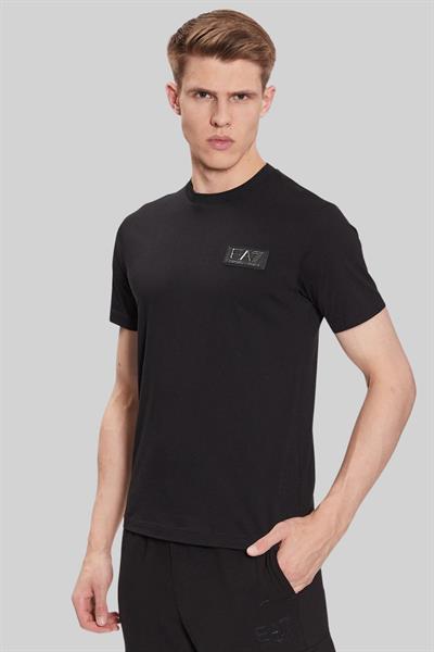 Emporio Armani Fermuarlı T-Shirt Siyah