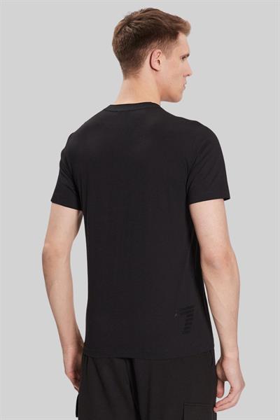 Emporio Armani Fermuarlı T-Shirt Siyah